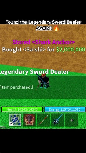Found🤯the Legendary Sword Dealer AGAIN!🔥
