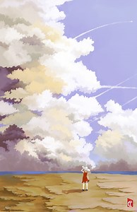 Nonsense Drawing - On the Horizon