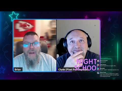 Night School Episode #7: xLights Mapping with Clyde Lindsey a.k.a. the RGB Yoda of YouTube
