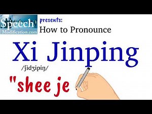 How to Pronounce Xi Jinping