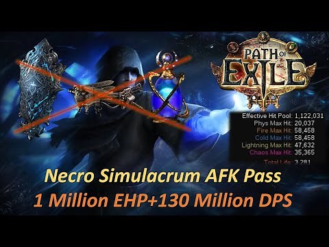 POE 3.26 - Chains of Command Build Guide- Simulacrum AFK Pass 1M EHP +130M DPS
