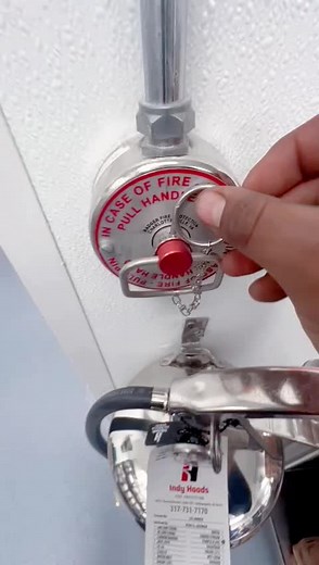 Commercial Kitchen Hood Fire Suppression System Inspection