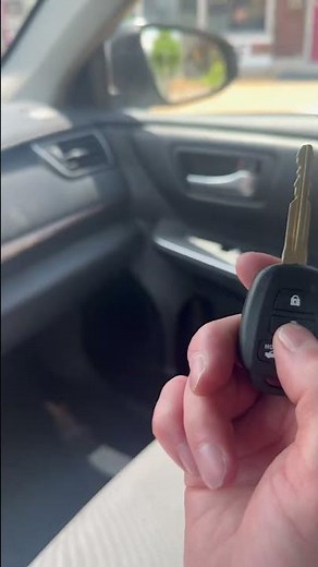 2016 Toyota Camry new remote key not an instructional video #allockandkeyco #locksmithlife ￼