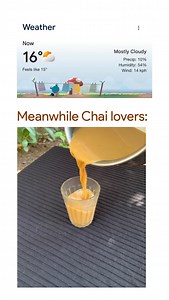6.4M views · 10K reactions | How much chai is too much chai in winters? Us: YES ☕ Audio credits: T-Series | Google | Facebook