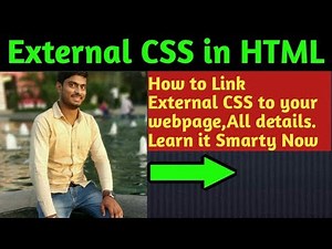 What is external css explain with example || how to link external css in html by mind touch tech