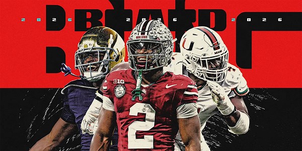 2026 NFL Draft big board: Ohio State's Caleb Downs is No. 1 among top 50 prospects