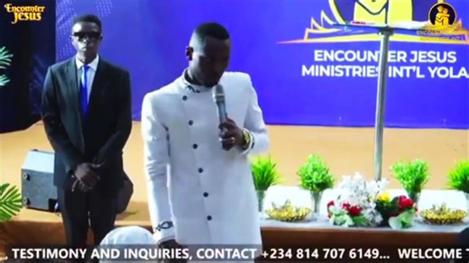 Encounter Jesus Ministries Yola. Join Pst. Odoh Michael every Sunday evening for a moment of revival and transformation. | Apostle Orokpo Michael