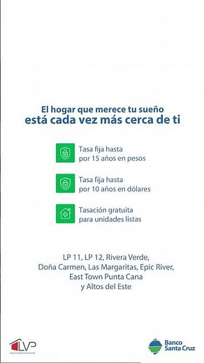 ¡El hogar que merece tu sueño te espera en nuestra Feria Hipotecaria Tu Hogar Santa Cruz!