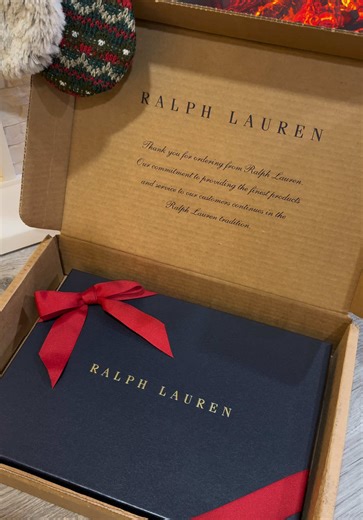 @Ralph Lauren packaging >🐎❤️✨🤌🏼 #christmas #ralphlauren #giftpackage #ralphlaurenaesthetic #fyp