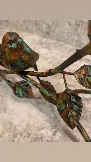 I get a beautiful faux patina from these four DIY Paint by Debi's Design Diary paints. Then I like to use Sweet Pickins Milk Paint & Furniture dark oil wax for the seal. What are your favorite colors to decorate your home with? | Aprils Studio 17