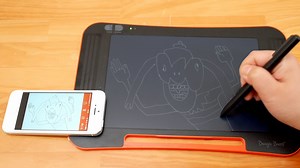 I tried using an electronic memo pad "Boogie Board SYNC 9.7" that allows you to save on the smartphone · PC with Bluetooth & real time display with a writing taste like writing with a pen on paper