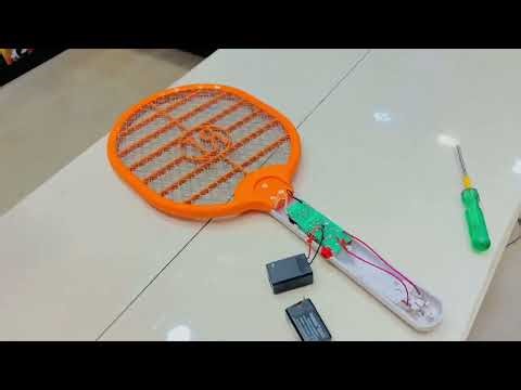 How many mAh batteries are there in a mosquito rack? Mosquito bat repair. Mosquito bat charging p...