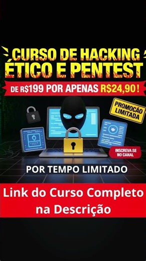 Aprenda Pentest Profissional Por Menos de 25 Reais (Cupom Exclusivo)