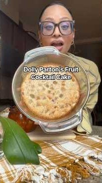 Dolly Parton’s Fruit Cocktail Cake from Steel Magnolias #dollyparton #easyrecipe #dumpcake #viral