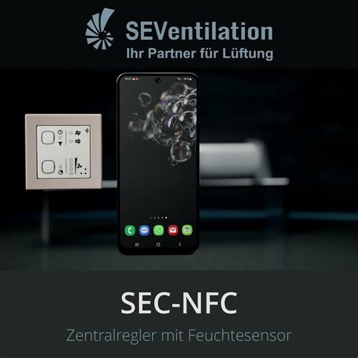 SEVi 160PRO Max Plus - DER LEISE LÜFTER / 5. Teil: SEC-NFC