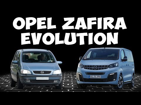 Opel ZAFIRA Evolution (1999 - Present)