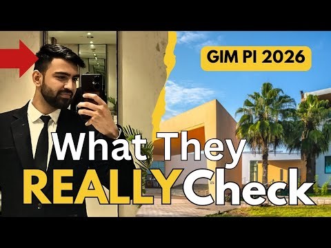 GIM PI Experience 2026 | Questions Asked & What They Actually Test