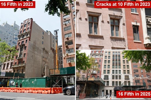 Exclusive | NYC landlord sues developer of nearby condo for $2.8M due to damages that displaced tenants for 2.5 years