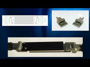 ASTM.C0273.10 -FLATWISE PLANE SHEAR FIXTURE (SS) (TENSILE MODE)
