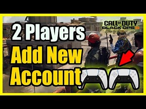 How to Play Split Screen in Blacks Ops 6 & Add a New Account on PS5 for 2 Players (No Pop Ups)