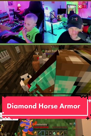 Diamond Horse Armor Recipe in Minecraft
