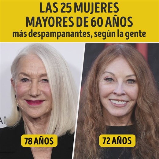 Las 25 mujeres mayores de 60 años más despampanantes, según la gente | Genial Entertainment