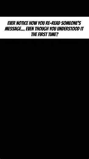 🔥 Why You Re-Read Messages (The Hidden Meaning Trick!) #PsychologyFacts #HumanBehavior #MindHacks