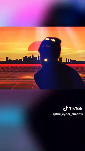 Silly Scooter Video with Cyberpunk Vibes