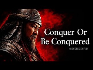 CONQUER OR BE CONQUERED| Genghis Khan Mindset Explained