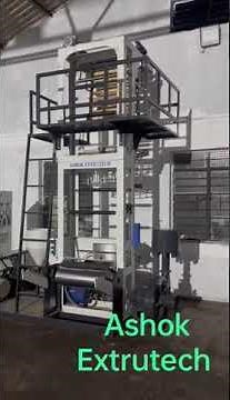 Ashok extrutech biodegradable rzm cutting machine