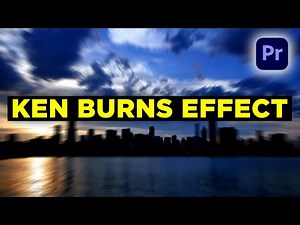 How to Create The Ken Burns Effect in Premiere Pro 2025