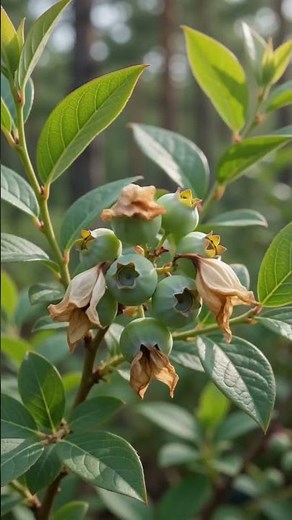 From Seed to Blueberries 🫐 | Amazing Blueberry Growth Time-Lapse | AI Nature Videos | 4K