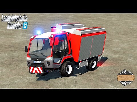 LS22 | Vorstellung Feuerwehr Unitrac KLF Nachbildung der Feuerwehr Frutigen im Kanton Bern ( CH )