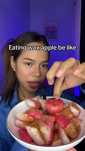 Eating Wax Apple with Tajin: Satisfying ASMR Mukbang