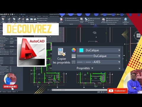 Comment copier les proprietés d'un élémént avec AutoCAD
