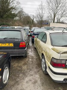 Look at all these cars that have just been left | Buried relics