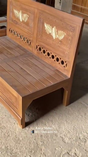 proses pengerjaan kursi tamu sudut kayu jati
