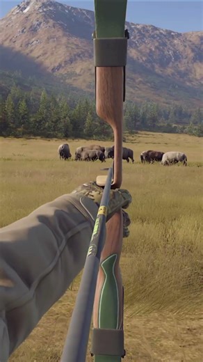 The OG Recurve Never Let's Ya Down! 🫡 🔥 - Way of the Hunter #wayofthehunter #hunting #bison #bowhunt