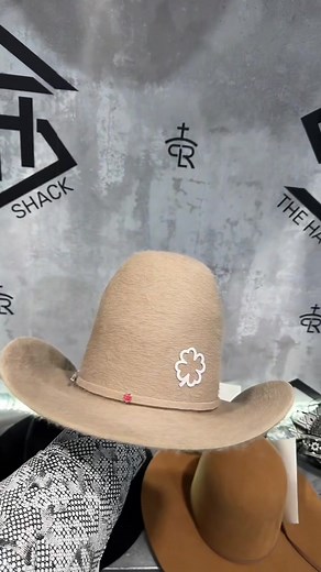 10x Sand Grizzly Tall Crown Hat - Thehatshack