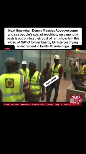 Justification for Electricity Tariff Increments by Minister NAPO