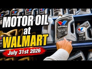 MOTOR OIL at Walmart (7/31/2026)