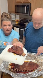 Perfect Labor Day meal! https://thelazykkitchen.com/5-ingredient-brown-sugar-and-honey-ribs/ | The Lazy K Kitchen