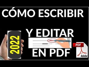 Como Modificar un PDF Sin Programas | 2022