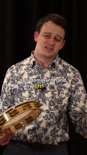 Holy Trio: Head + Shell + Jingles 🖐️ #tambourine