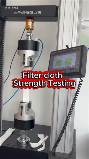 Filter Cloth Strength Testing | Industrial Quality Control