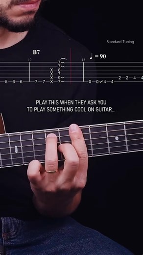 Play this when they ask youto play something cool on guitar...