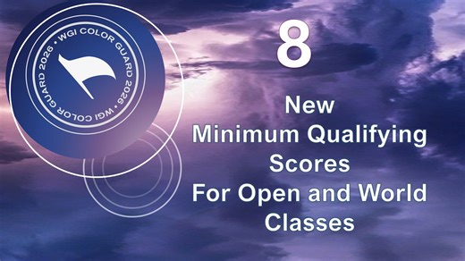 In 2026, the minimum qualifying score for Open and World Class Finals at Regionals will increase. WGI Color Guard Education Coordinator Karl Lowe explains. | WGI Sport of the Arts