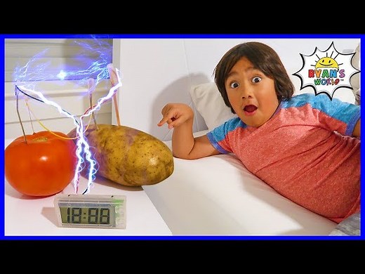 Potato Clock Easy DIY Science Experiment!!! - Videos For Kids