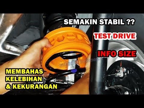 Cara Pasang Spring Buffer Stabilizer Belakang Calya Sigra & Lainnya
