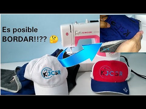 Mi primer Bordado en Máquina Casera Singer Simple Mod 3210 1ra Parte... Prueba y error